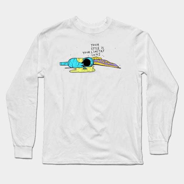 Your style is your limitations Long Sleeve T-Shirt by javiermarimon